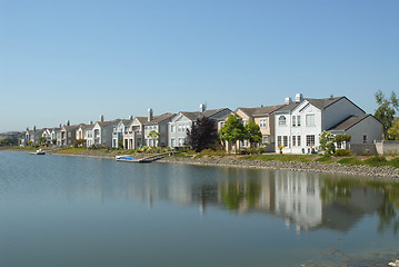 Image showing Canalside homes