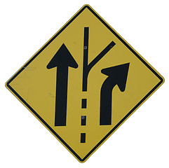 Image showing Right Lane Exits