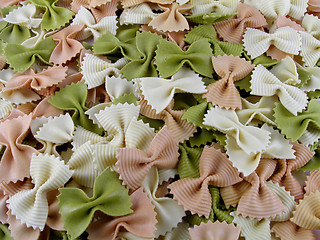 Image showing Farfalle