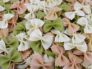 Image showing Farfalle