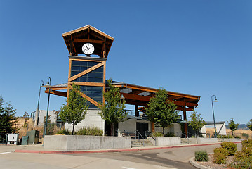 Image showing Rail station