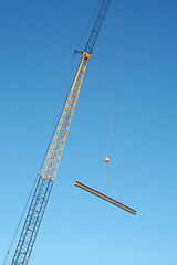 Image showing Delivering a beam