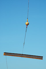 Image showing Delivering a beam