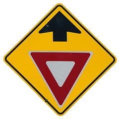 Image showing Yield Ahead