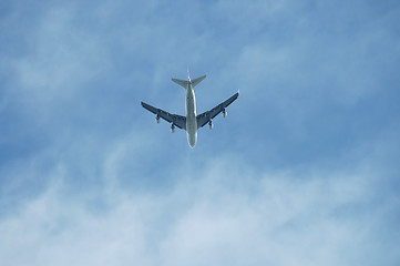 Image showing Commercial jetliner