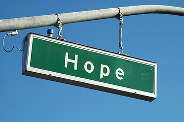 Image showing Hope sign