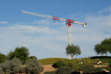 Image showing Crane