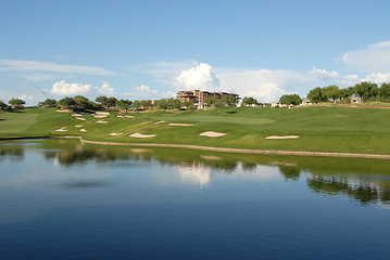 Image showing Golf hole