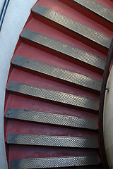Image showing Coit Tower stairs