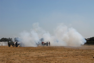 Image showing Cannon fire