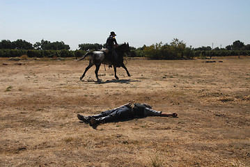 Image showing Casualty & cavalry