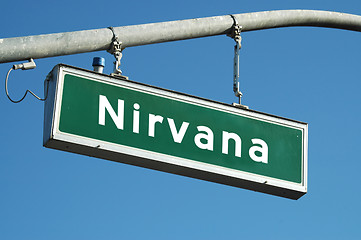 Image showing Nirvana sign