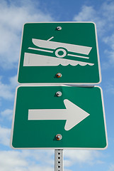 Image showing Boat Ramp Right