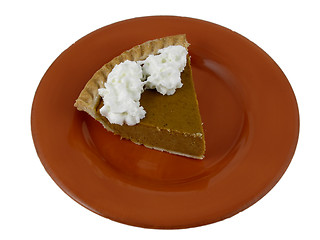 Image showing Pumpkin pie