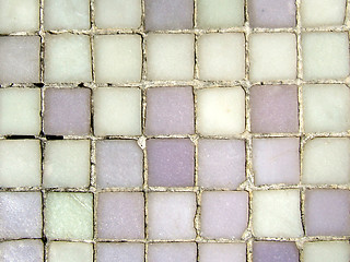 Image showing Old mosiac pattern