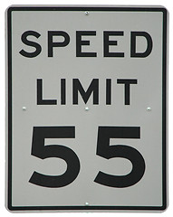 Image showing Speed Limit 55