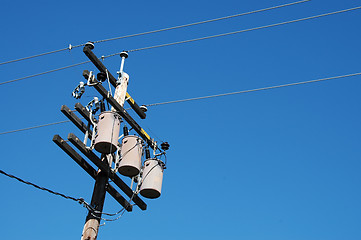 Image showing Utility pole