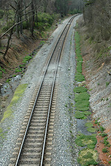 Image showing Railroad tracks