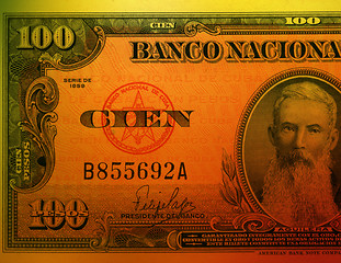 Image showing 100 Cuban Pesos