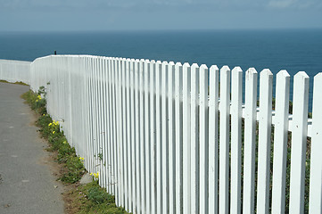 Image showing Picket fence