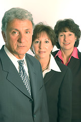 Image showing serious executives