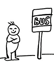 Image showing bus stop