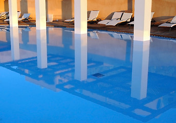 Image showing Reflection in Swimming Pool