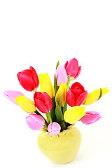 Image showing bunch of tulips