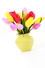 Image showing bunch of tulips