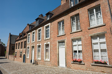 Image showing Old Flemish street