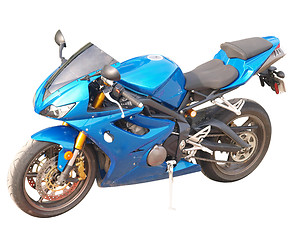 Image showing Blue Triumph 465 