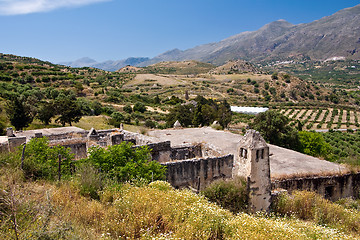 Image showing Ruins of ancient monastery