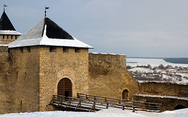 Image showing Entrance tower of the castle