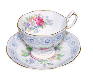 Image showing Antique Cup and Saucer 