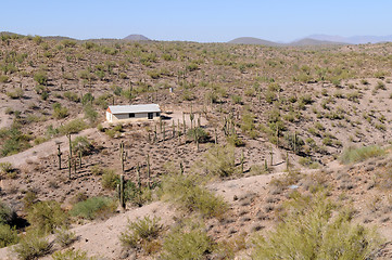 Image showing Desert house