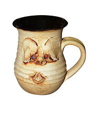 Image showing Ceramic Mug with Face