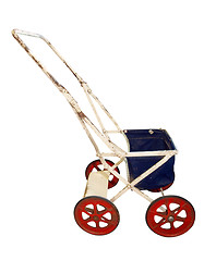 Image showing Antique Doll's Pushchair 