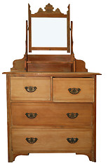 Image showing Antique Dressing Table with Mirror