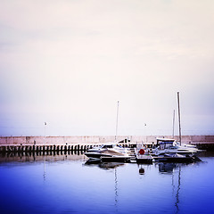 Image showing Sailing boats