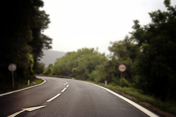 Image showing Empty street