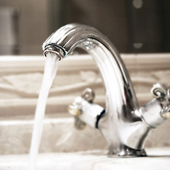 Image showing Hotel bathroom