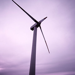 Image showing Wind turbines 