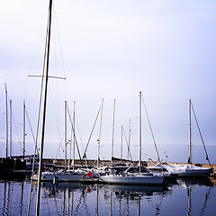 Image showing Sailing boats