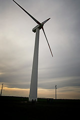 Image showing Wind turbines 