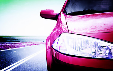 Image showing Car on the road.