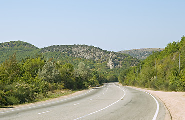 Image showing Highway in Crimea