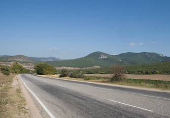 Image showing Highway in Crimea