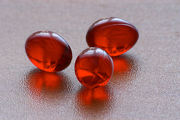 Image showing Red eggs