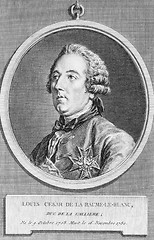 Image showing Louis Cesar de La Baume Le Blanc