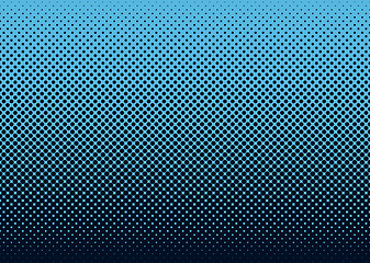 Image showing Halftone background blue